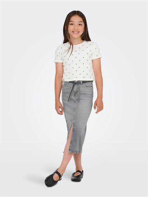  ONLY KIDS | 15346421/Cloud Dancer Black Hearts